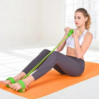 Multifunction Tension Rope 4-Tube Elastic Yoga Pedal Puller