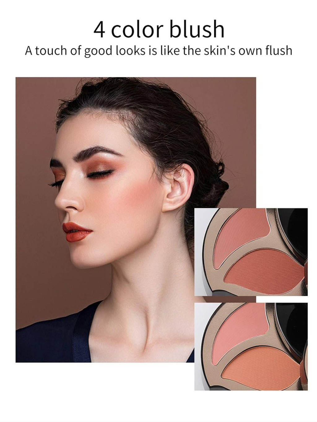 Multifunctional Makeup Full Set -  Beauty Cosmetic Essential Starter Bundle Include 45 Eyeshadow Palette, 4 Blush, CC Cream, 2 Bronzing Powder, Highlighter, Face Powder