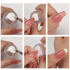 Nail Art Jelly Stamp - Silicone Transparent French Kit