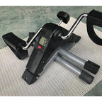 Pedals Exercise Bike Portable - Foldable Pedal Exerciser with Digital LCD Display