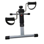Pedals Exercise Bike Portable - Foldable Pedal Exerciser with Digital LCD Display