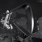 Solna - Waterfall Single Lever Brass Bathroom Sink Faucet