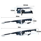 Portable Folding Telescopic Fishing Rod Stainless Steel - Built-in Fishing Reel 80m Line Travel Portable Lure