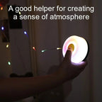 Portable LED Camping String Light - 8m Outdoor Atmosphere Tent Light with 1800mAh Rechargeable Battery