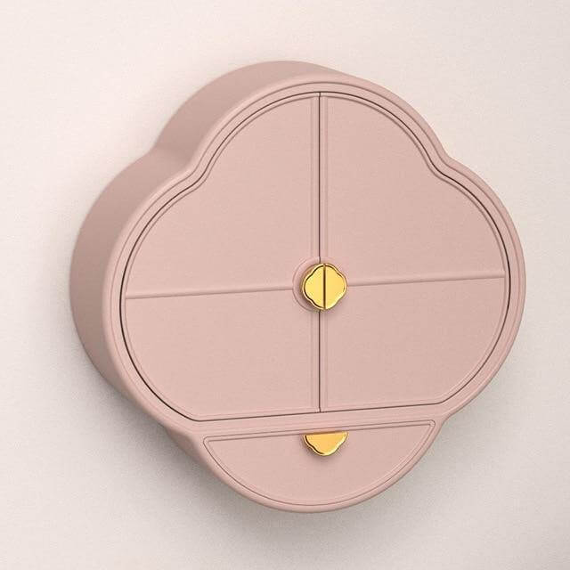 Wall Mounted Punch-Free Bathroom Makeup Organizer Box