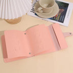 PU Leather Earrings Organizer Album – Ear Studs Holder, Storage Bag, Travel Jewelry Case