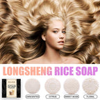 Rice Water Shampoo and Conditioner Bar, For Hair Repair, Anti-hair Loss