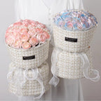 Valentine's Day Rose Soap Flower Bouquet - Artificial Flowers Rose Bouquet
