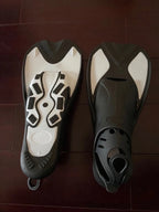 Short Snorkeling Fins - Comfortable TPR Swim Aids for Diving, Pool Training & Travel, Kids to Adult Sizes