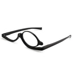 Rotating Makeup Reading Glasses - Magnifying Flip Down Cosmetic Readers for Women