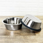 Extra Bowl Set – Human-Grade 304 Stainless Steel Dog Bowls, Set of 2