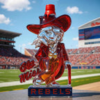 Ole Miss Rebels Whiskey Bottle