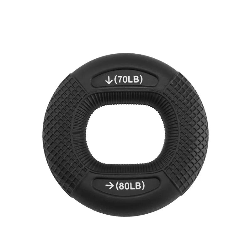 Silicone Grip Rings – Hand Grip Strengthener with Two Resistance Levels