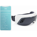 Smart Massager Eyes Glasses - Rechargeable Bluetooth Music Heated Eye Mask Massager