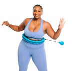 Smart Weighted Fit Hoop - 2 in 1 Fitness Massage Great for Adults and Beginners