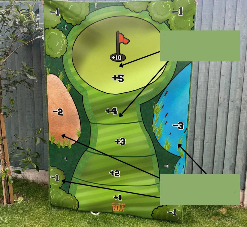 Sticky Golf Game - Mini Casual Golf Game Set, Auxiliary Practice to Improve Golf Skills Props Suitable for Indoor Outdoor