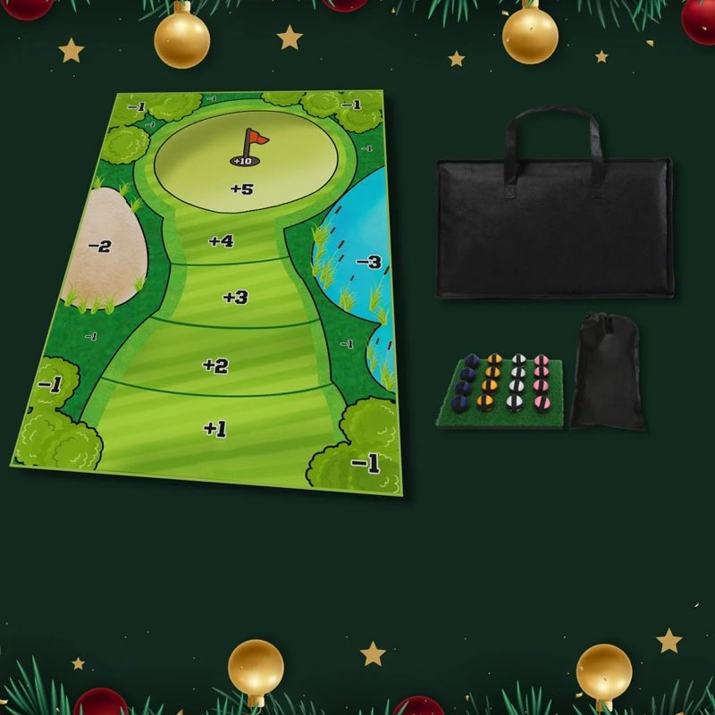 Sticky Golf Game - Mini Casual Golf Game Set, Auxiliary Practice to Improve Golf Skills Props Suitable for Indoor Outdoor