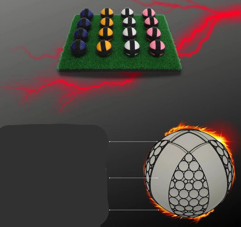 Sticky Golf Game - Mini Casual Golf Game Set, Auxiliary Practice to Improve Golf Skills Props Suitable for Indoor Outdoor