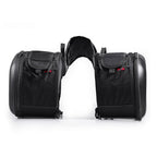 Universal Frameless Motorcycle Saddlebags – Expandable 36–58 L Throw-Over Pair