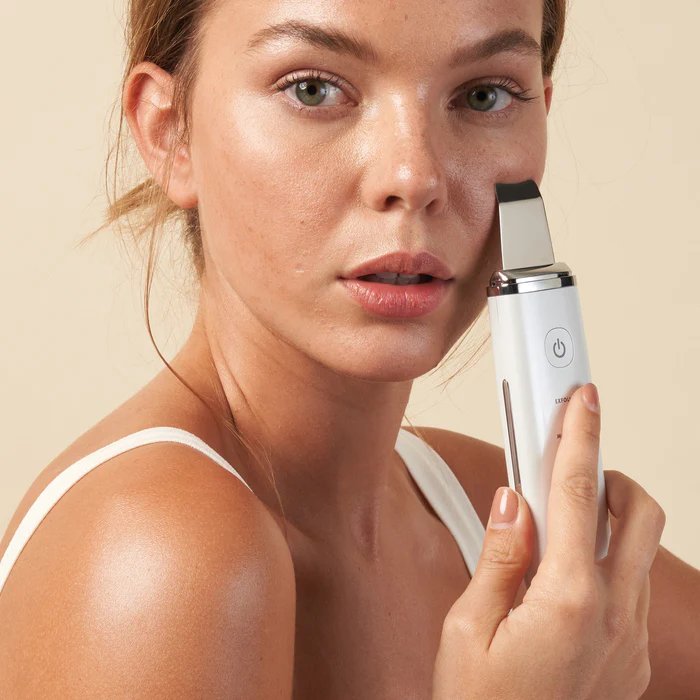 Ultrasonic Skin Scrubber - Blackhead Remover Tools for Facial Deep Cleansing