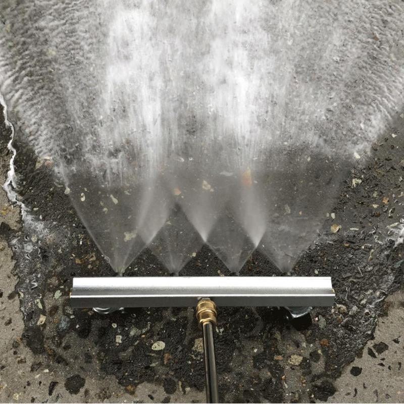 Undercarriage Pressure Washing Attachment - Under Car Washer with Swivel Wheels