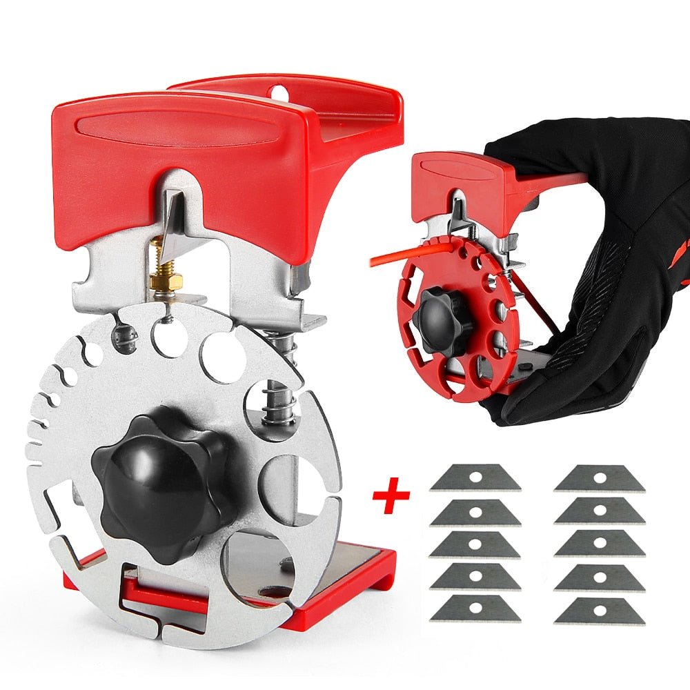 Universal Handheld Quick Strippers - Machine Combo with 10 Blades