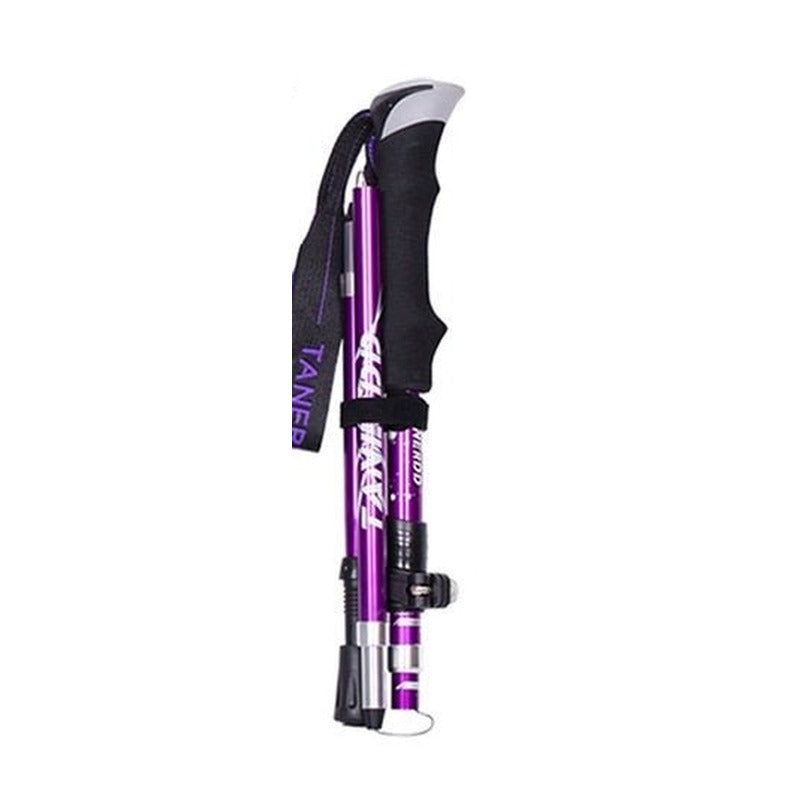 Adjustable Trekking Poles - Foldable Telescopic Pole