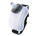 Wrist Water Bottle for Running – Hands-Free 7 oz Soft Silicone Flask with Strap