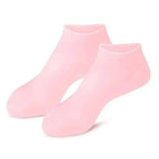 Women Foot Spa Pedicure Silicone Socks - Spa Gel Socks for Calluses, Foot Care After Pedicure, for Dry Cracked Feet