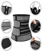 Women Waist Trainer Neoprene Body Shaper Belt - Belt Tummy Control Waist Trimmer Slimming Belly Band Shaper