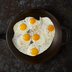 12" Smooth Cast Round Pre-Seasoned Cast Iron Skillet Fry Pan